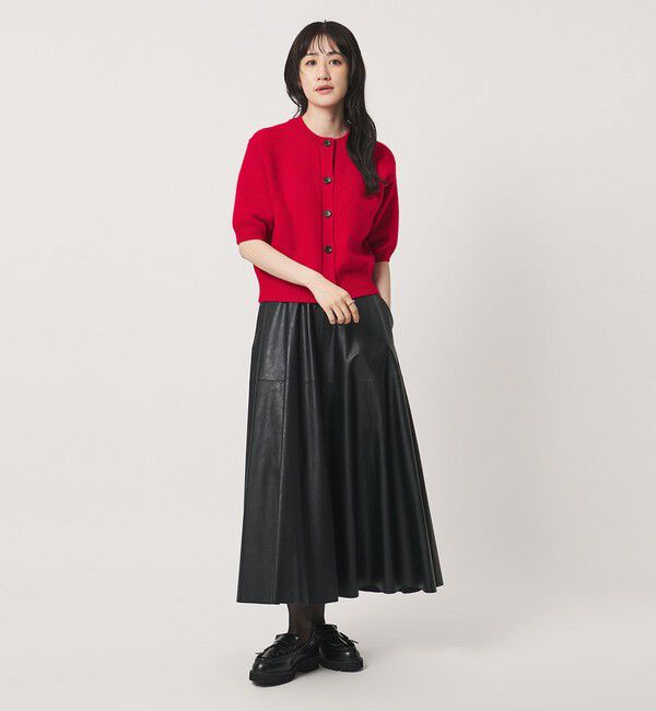 UNITED ARROWS「CA/W ハーフスリーブ カーディガン」|カーディガン|