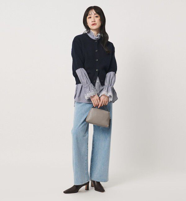 UNITED ARROWS「CA/W ハーフスリーブ カーディガン」|カーディガン|