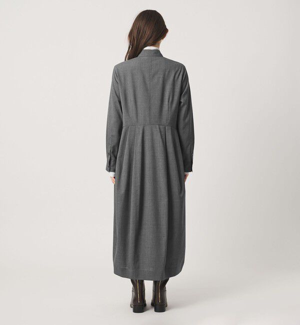 UNITED ARROWS「シャツ ロング ワンピース ‐ウォッシャブル‐」|ワンピース|