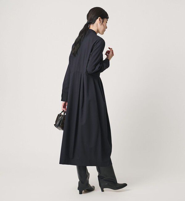 UNITED ARROWS「シャツ ロング ワンピース ‐ウォッシャブル‐」|ワンピース|