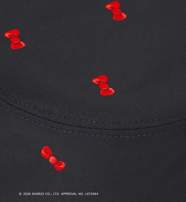 UNITED ARROWS「＜HELLO KITTY &times; UNITED ARROWS＞リボン/エンブロイダリー ハット UV」|ハット|