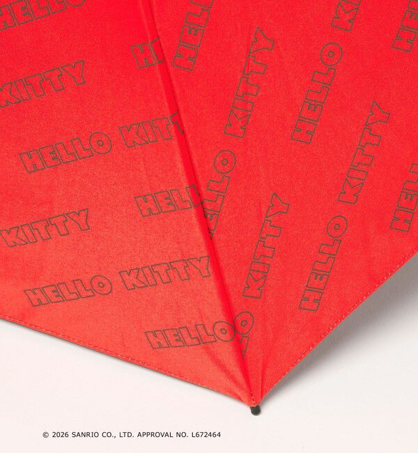 UNITED ARROWS「＜HELLO KITTY &times; UNITED ARROWS＞リボン 晴雨兼用 折り畳み傘」|傘|