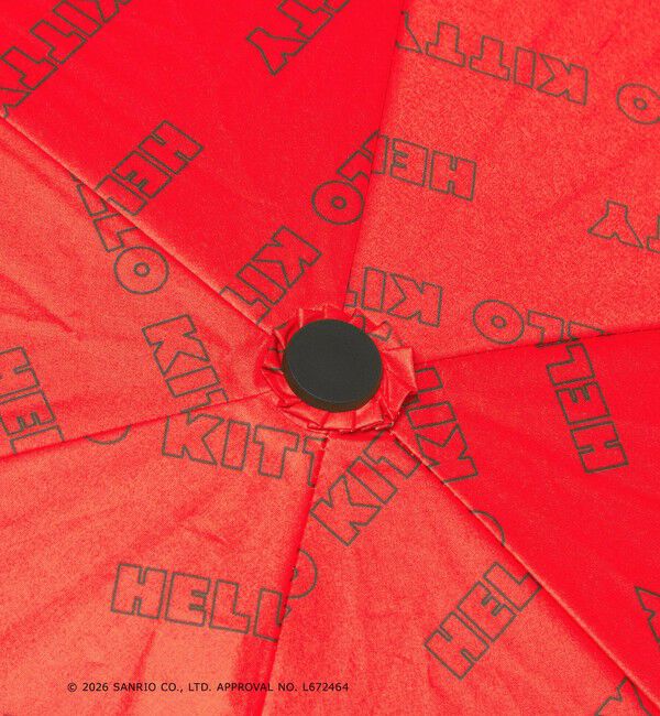 UNITED ARROWS「＜HELLO KITTY &times; UNITED ARROWS＞リボン 晴雨兼用 折り畳み傘」|傘|