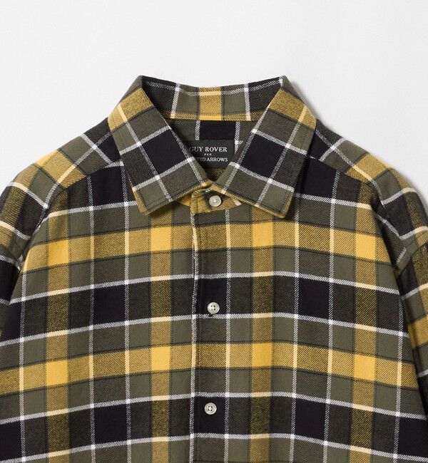UNITED ARROWS「＜GUY ROVER＞チェック ワンピースカラー シャツ」|シャツ・ブラウス|