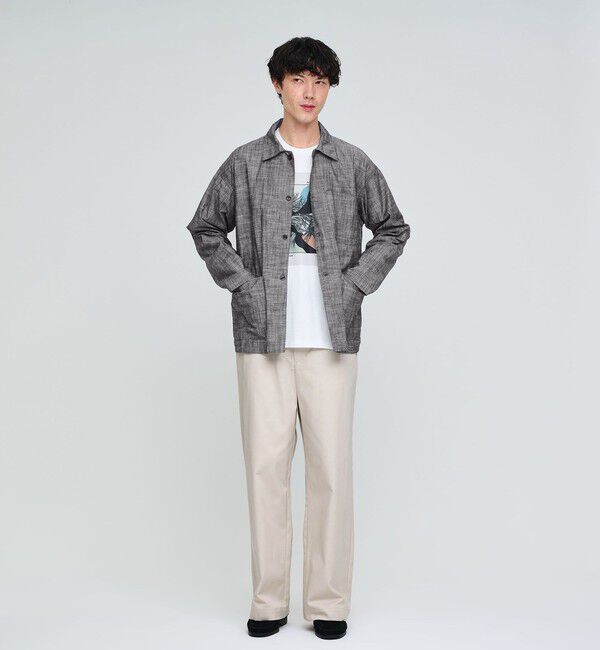 UNITED ARROWS green label relaxing「【別注】【WEB限定】＜3/2 WORKS＞シャンブレー カバーオール シャツアウター」|その他|