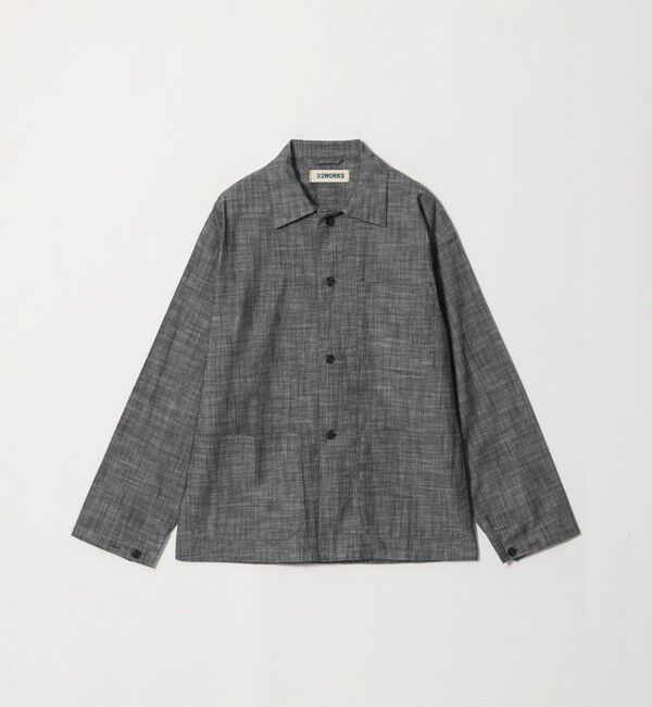UNITED ARROWS green label relaxing「【別注】【WEB限定】＜3/2 WORKS＞シャンブレー カバーオール シャツアウター」|その他|