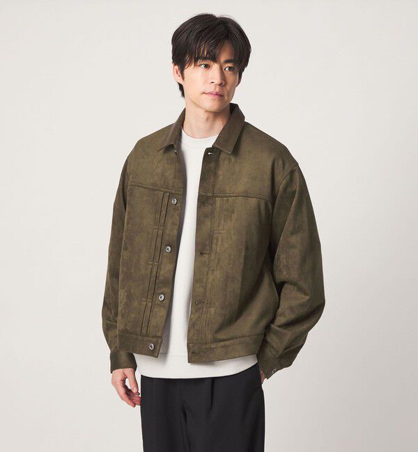 UNITED ARROWS green label relaxing「スエードライク ファーストタイプ ジャケット」|その他|