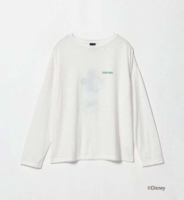 EMMEL REFINES「【別注】＜URBAMENT&times;EMMEL REFINES＞ Hiding FACE ミッキーマウス /ロングスリーブT」|Tシャツ・カットソー|