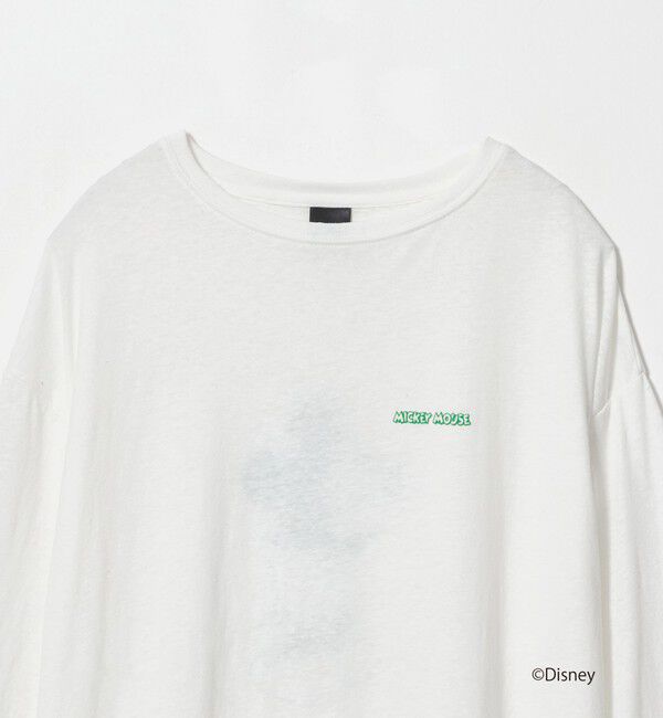 EMMEL REFINES「【別注】＜URBAMENT&times;EMMEL REFINES＞ Hiding FACE ミッキーマウス /ロングスリーブT」|Tシャツ・カットソー|