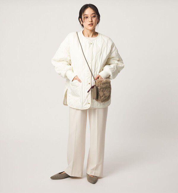 UNITED ARROWS green label relaxing「ファーライク ポシェット」|ショルダー・メッセンジャー|
