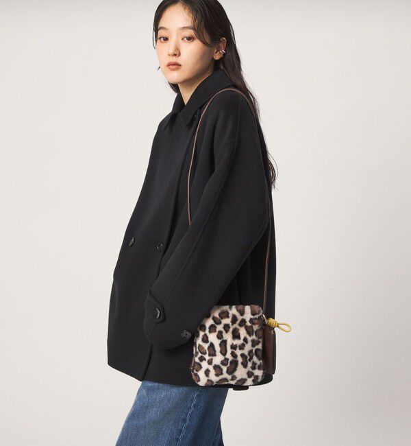 UNITED ARROWS green label relaxing「ファーライク ポシェット」|ショルダー・メッセンジャー|