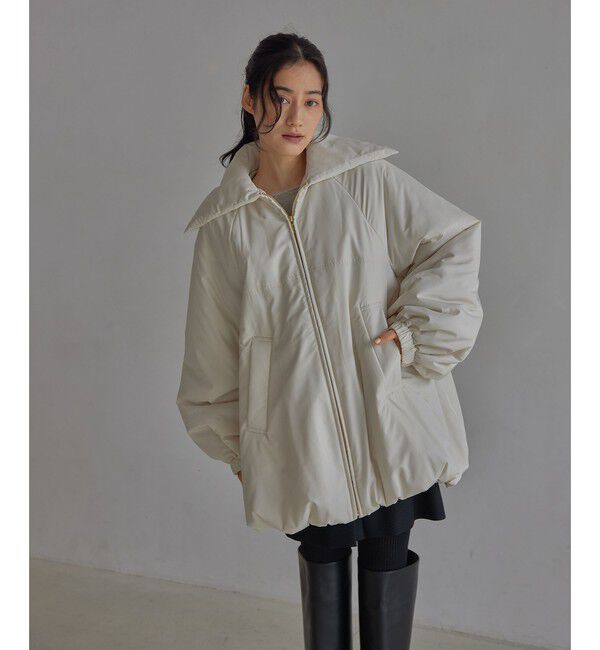EMMEL REFINES「＜EMMEL REFINES＞EM ビッグカラー コクーン パファー コート」|その他|
