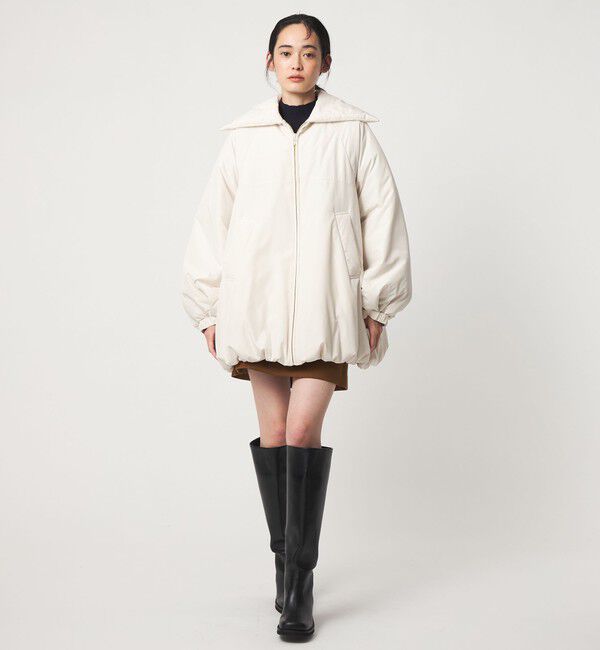 EMMEL REFINES「＜EMMEL REFINES＞EM ビッグカラー コクーン パファー コート」|その他|