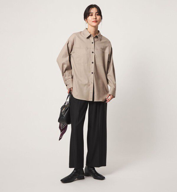 UNITED ARROWS green label relaxing「ストール シャツ セット」|シャツ・ブラウス|