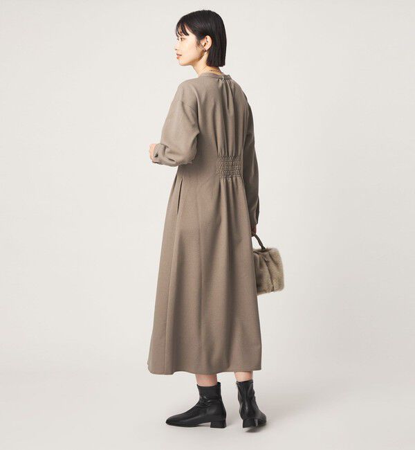 UNITED ARROWS green label relaxing「ダブルタック ワンピース ウォッシャブル」|ワンピース|