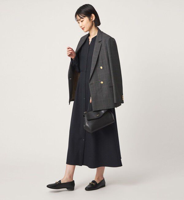 UNITED ARROWS green label relaxing「ダブルタック ワンピース ウォッシャブル」|ワンピース|