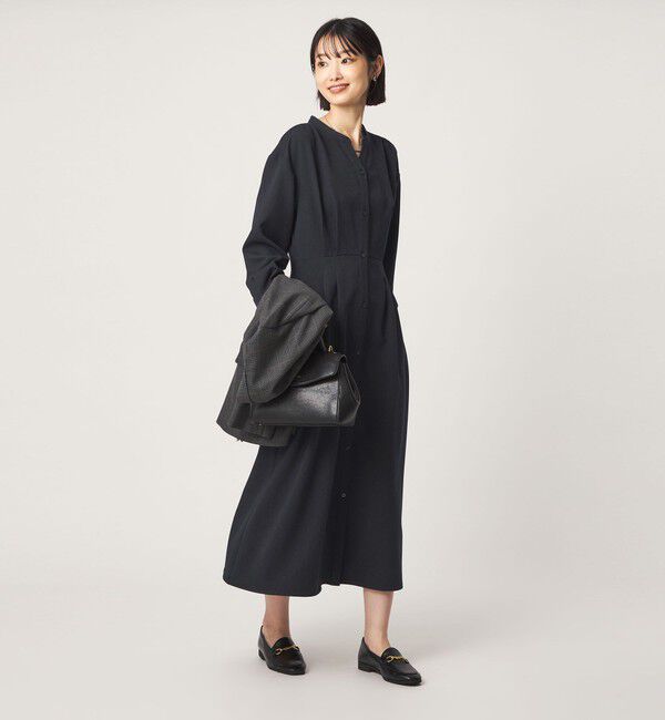 UNITED ARROWS green label relaxing「ダブルタック ワンピース ウォッシャブル」|ワンピース|