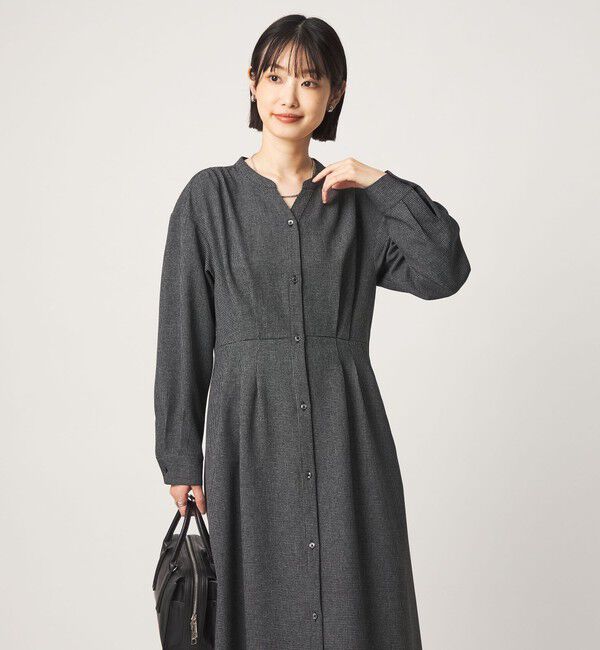 UNITED ARROWS green label relaxing「ダブルタック ワンピース ウォッシャブル」|ワンピース|
