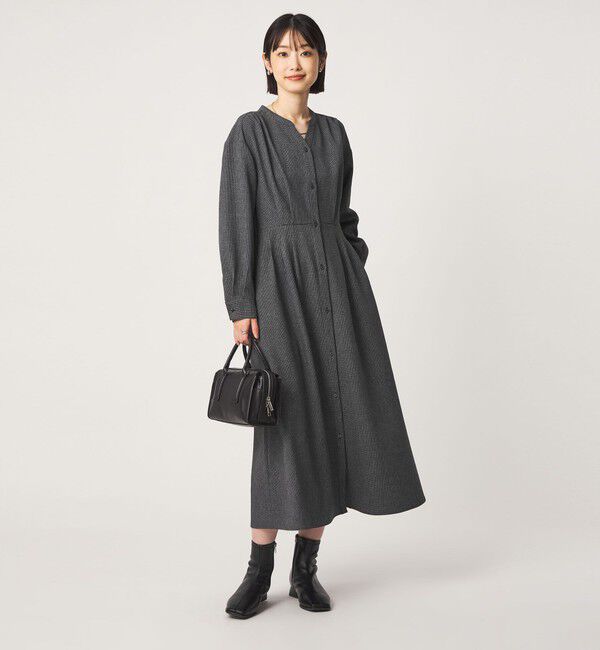 UNITED ARROWS green label relaxing「ダブルタック ワンピース ウォッシャブル」|ワンピース|