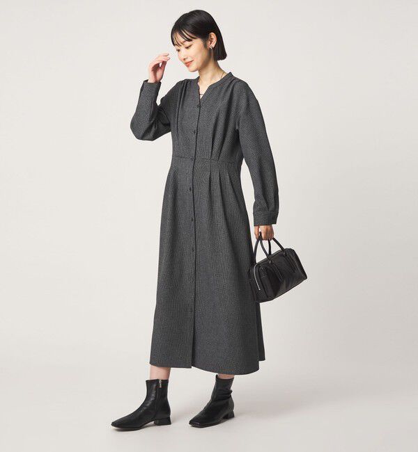 UNITED ARROWS green label relaxing「ダブルタック ワンピース ウォッシャブル」|ワンピース|