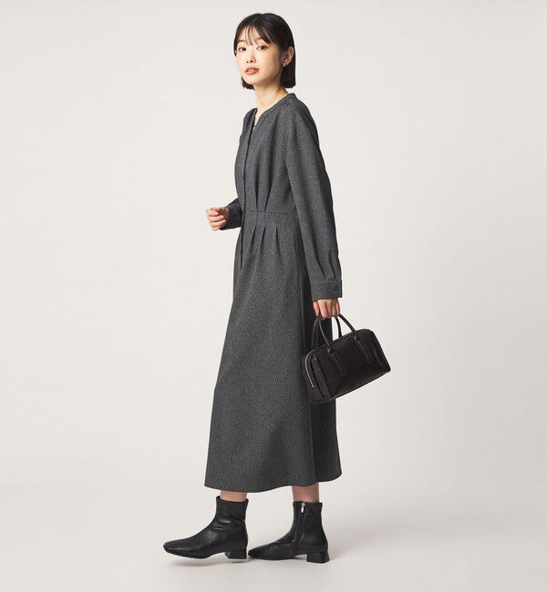 UNITED ARROWS green label relaxing「ダブルタック ワンピース ウォッシャブル」|ワンピース|