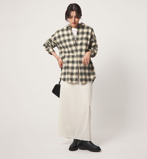 UNITED ARROWS green label relaxing「チェック ネル シャツ」|シャツ・ブラウス|