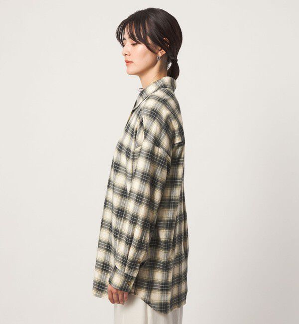 UNITED ARROWS green label relaxing「チェック ネル シャツ」|シャツ・ブラウス|