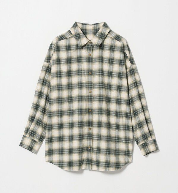 UNITED ARROWS green label relaxing「チェック ネル シャツ」|シャツ・ブラウス|