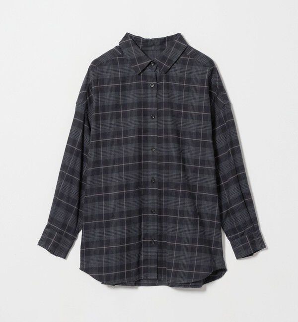 UNITED ARROWS green label relaxing「チェック ネル シャツ」|シャツ・ブラウス|