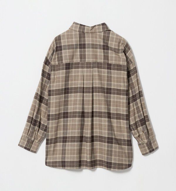 UNITED ARROWS green label relaxing「チェック ネル シャツ」|シャツ・ブラウス|