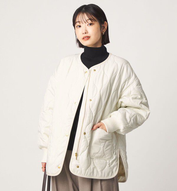 UNITED ARROWS green label relaxing「［size SHORTあり］キルティング ブルゾン ウォッシャブル 撥水」|ブルゾン・スタジャン|