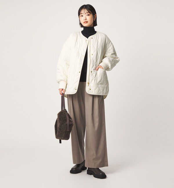 UNITED ARROWS green label relaxing「［size SHORTあり］キルティング ブルゾン ウォッシャブル 撥水」|ブルゾン・スタジャン|