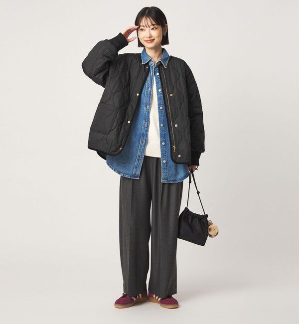UNITED ARROWS green label relaxing「［size SHORTあり］キルティング ブルゾン ウォッシャブル 撥水」|ブルゾン・スタジャン|
