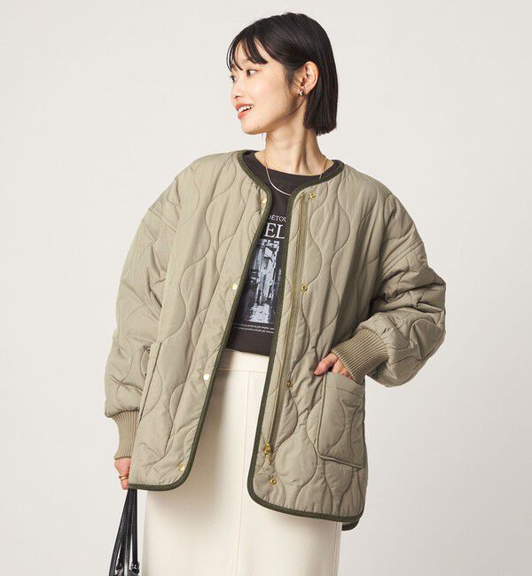 UNITED ARROWS green label relaxing「［size SHORTあり］キルティング ブルゾン ウォッシャブル 撥水」|ブルゾン・スタジャン|