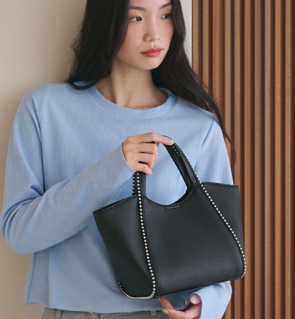 BEAUTY&YOUTH UNITED ARROWS「ボールチェーン ミニトートバッグ -2WAY-」|トートバッグ|BLACK