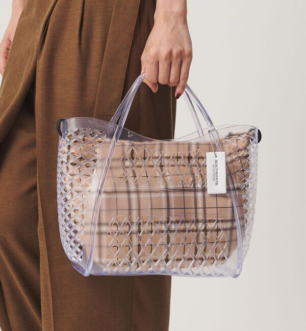 BEAUTY&YOUTH UNITED ARROWS「PVC ダイヤモンドカット トートバッグ」|トートバッグ|その他1