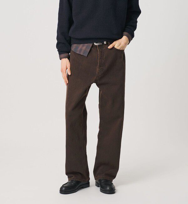 BEAUTY&YOUTH UNITED ARROWS「コーデュロイ ライク 5ポケット リラックス デニム」|チノ|