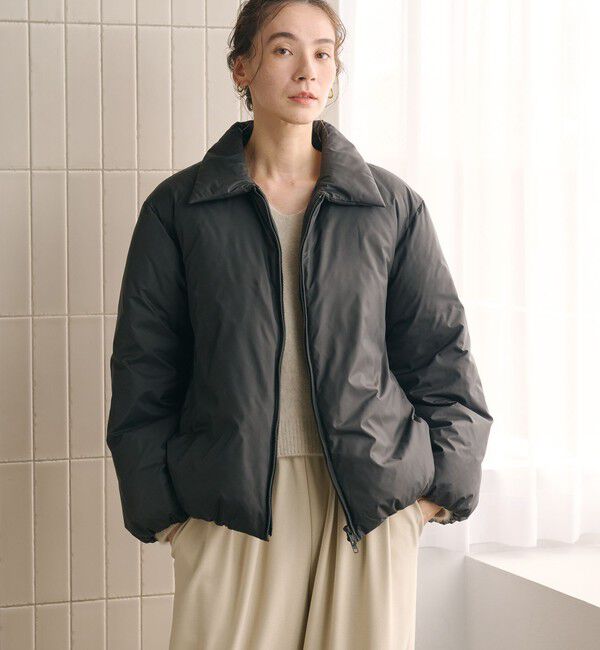 BEAUTY&YOUTH UNITED ARROWS「【WEB限定 Wardrobe DAILY MINIMAL】コクーン ダウンジャケット ウォッシャブル」|ダウン|