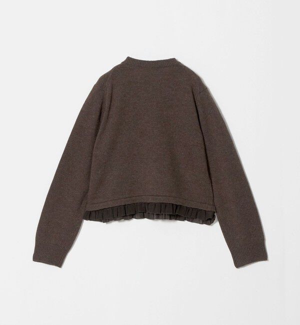 BEAUTY&YOUTH UNITED ARROWS「ドッキング Vネック ニットプルオーバー」|ニット・セーター|