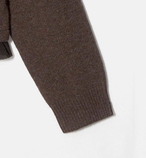BEAUTY&YOUTH UNITED ARROWS「ドッキング Vネック ニットプルオーバー」|ニット・セーター|