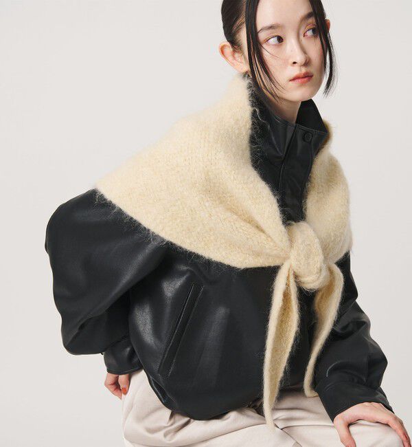 BEAUTY&YOUTH UNITED ARROWS「トライアングル マフラー」|マフラー|OFF WHITE