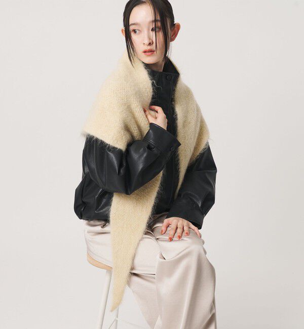 BEAUTY&YOUTH UNITED ARROWS「トライアングル マフラー」|マフラー|