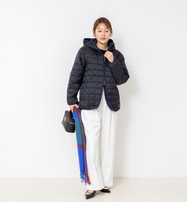 NOLLEY'S「【WEB＆一部店舗限定色アイテム】【TAION/タイオン】ボア&times;ダウンフードミドル(リバーシブル)」|ダウン|