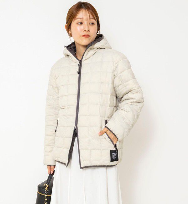 NOLLEY'S「【WEB＆一部店舗限定色アイテム】【TAION/タイオン】ボア&times;ダウンフードミドル(リバーシブル)」|ダウン|