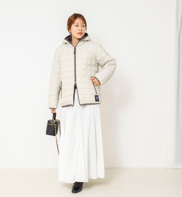 NOLLEY'S「【WEB＆一部店舗限定色アイテム】【TAION/タイオン】ボア&times;ダウンフードミドル(リバーシブル)」|ダウン|