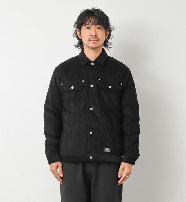 NOLLEY'S goodman「【TAION/タイオン】WORK TRUCKER CORDUROY DOWN JKT 26AW」|ブルゾン・スタジャン|