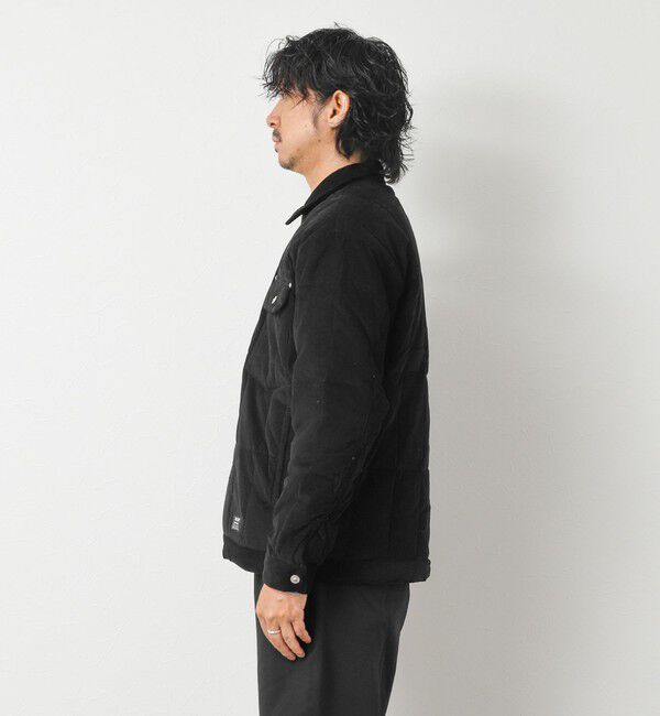 NOLLEY'S goodman「【TAION/タイオン】WORK TRUCKER CORDUROY DOWN JKT 26AW」|ブルゾン・スタジャン|