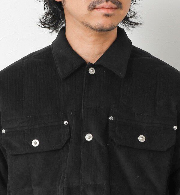 NOLLEY'S goodman「【TAION/タイオン】WORK TRUCKER CORDUROY DOWN JKT 26AW」|ブルゾン・スタジャン|