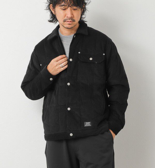 NOLLEY'S goodman「【TAION/タイオン】WORK TRUCKER CORDUROY DOWN JKT 26AW」|ブルゾン・スタジャン|
