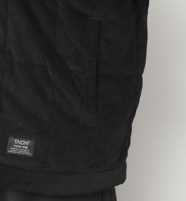 NOLLEY'S goodman「【TAION/タイオン】WORK TRUCKER CORDUROY DOWN JKT 26AW」|ブルゾン・スタジャン|